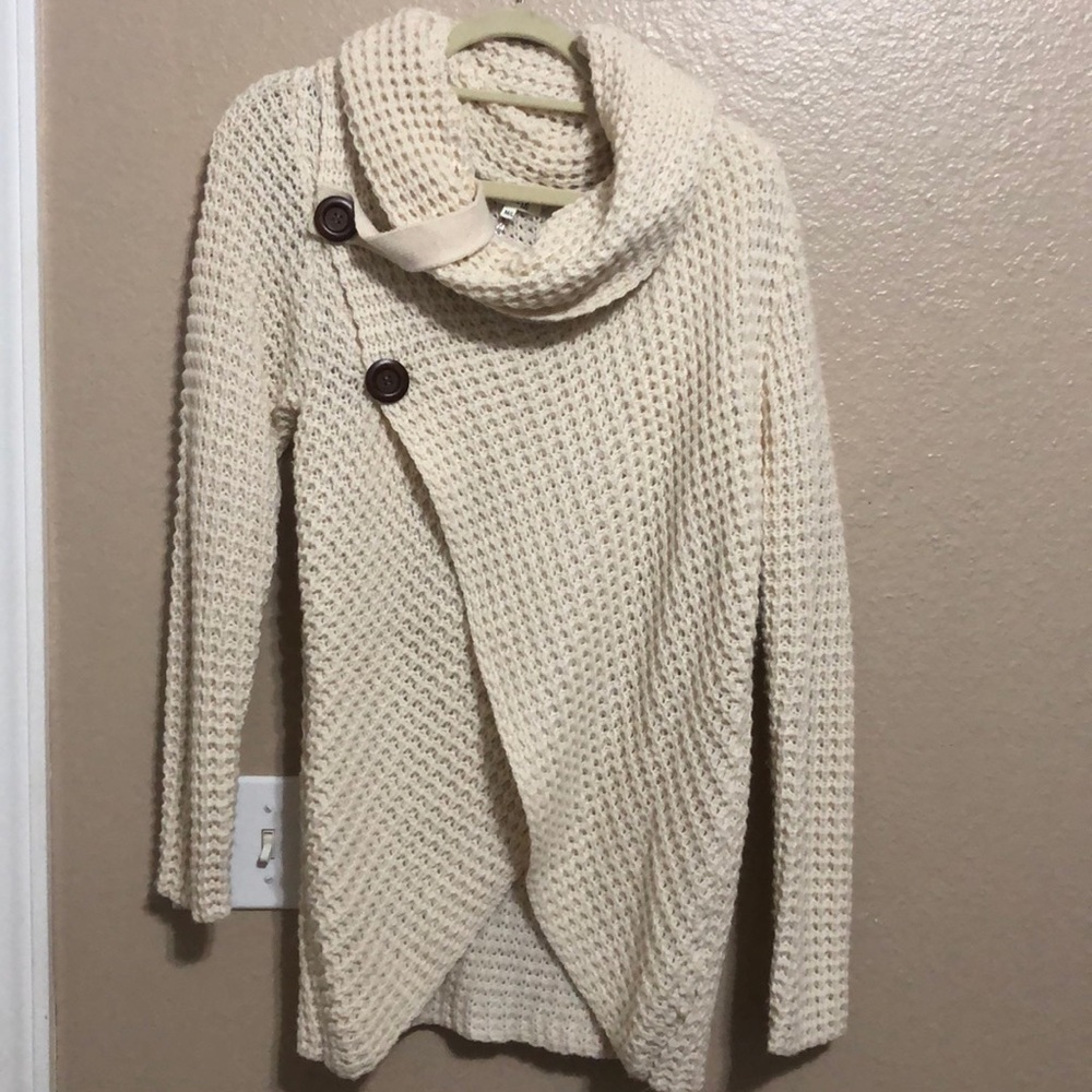 Cowl neck sweater